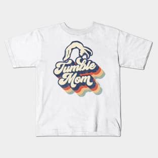 Retro Tumble Mom Mother's Day Kids T-Shirt